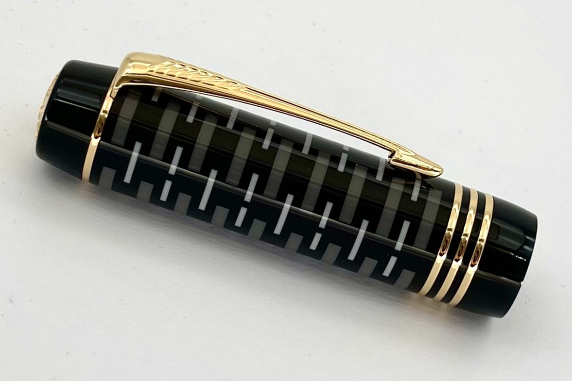 ParkerSpecialEditionDuofold100thAnniversaryBlackFountainPen_K